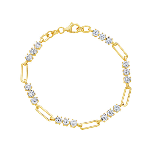 Link Stone Mix Bracelet