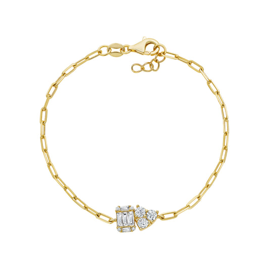 Dainty Multi Shape Bracelet