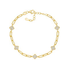 Clover Link Bracelet