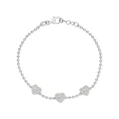 Beaded Heart Bracelet