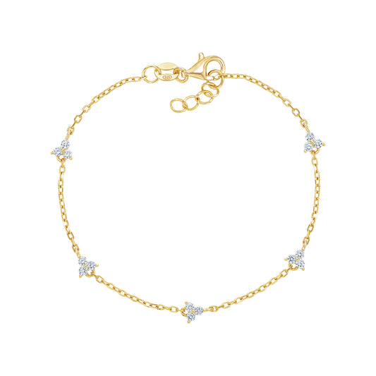 Cluster Dot Braclet