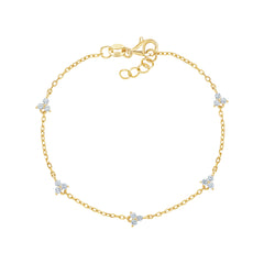 Cluster Dot Braclet