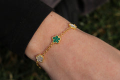Small Clover Multi Bracelet