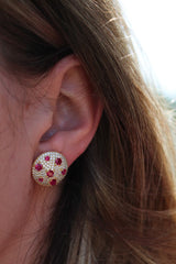 Oversized Pop Colored Studs
