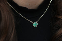 Small Clover Single Necklace