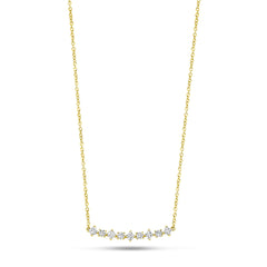 Multi Shape Bar Necklace