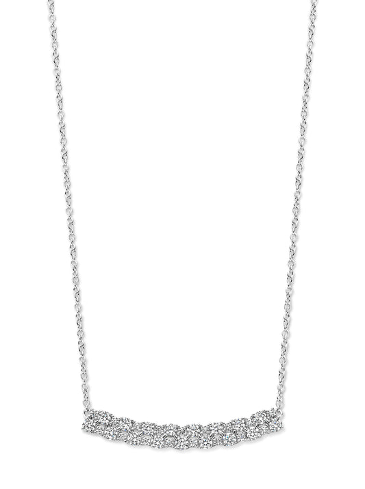 Double Row Bar Necklace