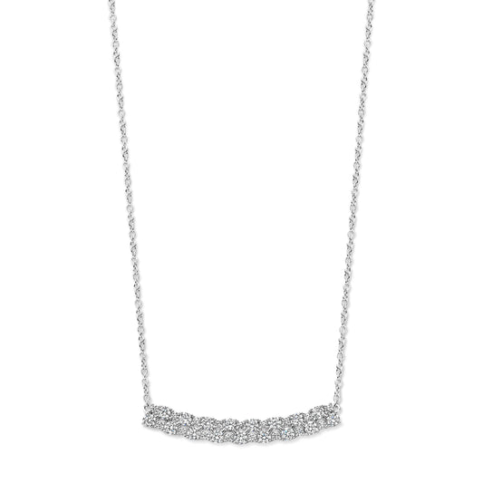 Double Row Bar Necklace