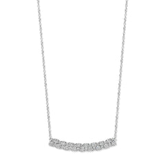 Double Row Bar Necklace