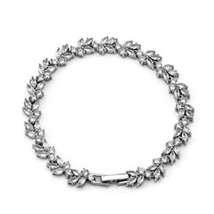 Canadian Leaves Tennis Bracelet