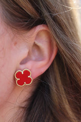 Classic Big Clover Studs
