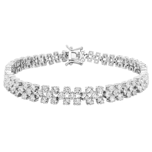 Stacked Cluster Bracelet