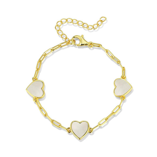Link Heart Bracelet