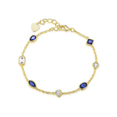 Dainty Multi Shape Bracelet