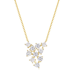 Statement Multi Shape Necklace