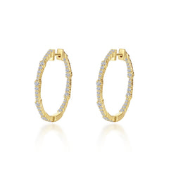 Dot Hoop Earrings