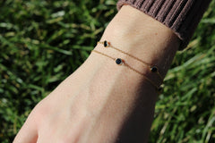 Double Diamond By The Yard Bracelet