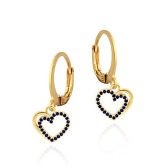 Uneven Heart Earring