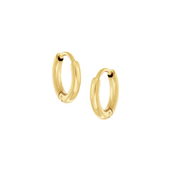Thin Tube Huggie Earring