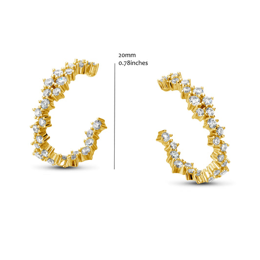 Round Cluster Hoops