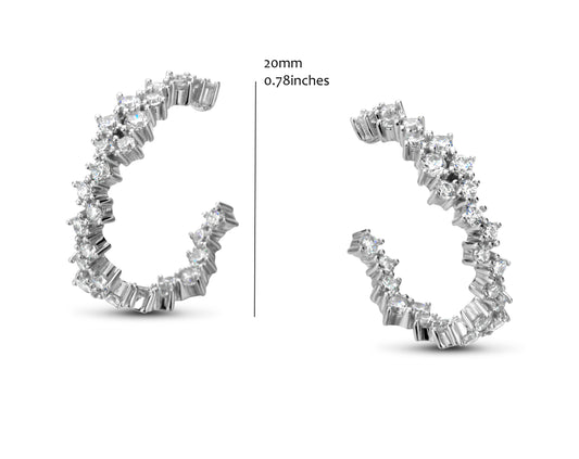 Round Cluster Hoops