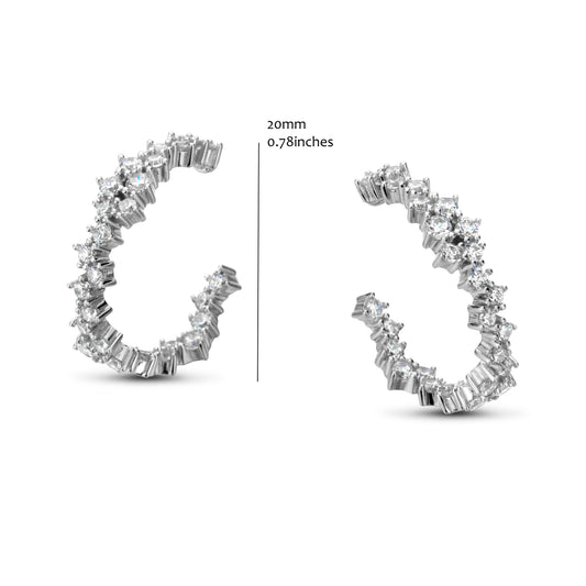 Round Cluster Hoops