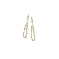 Small Open Teardrop Earrings