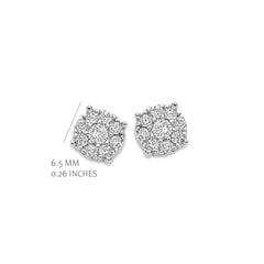 Small Pave Studs