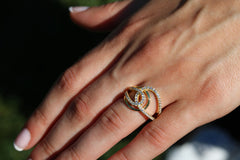 Gold Twist Ring