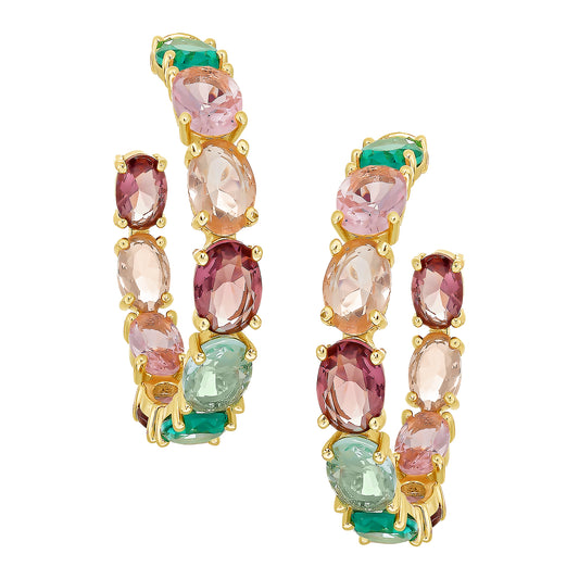 Pastel Color Hoops