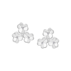 Triple Mini Floral Studs