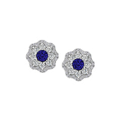Classic Floral Detail Studs