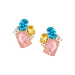 Multi Shape Colored Studs