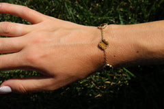 Five Small Clover Bracelet