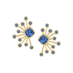 Elegant Peacock Stud Earring