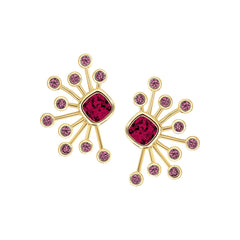 Elegant Peacock Stud Earring