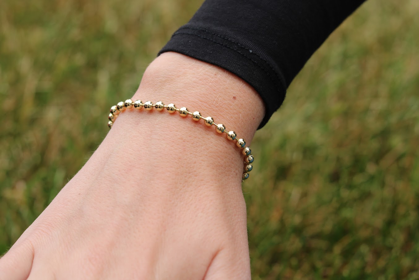 Gold Ball Bracelet 