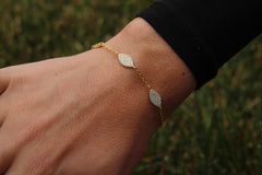 Pave Unique Bracelet