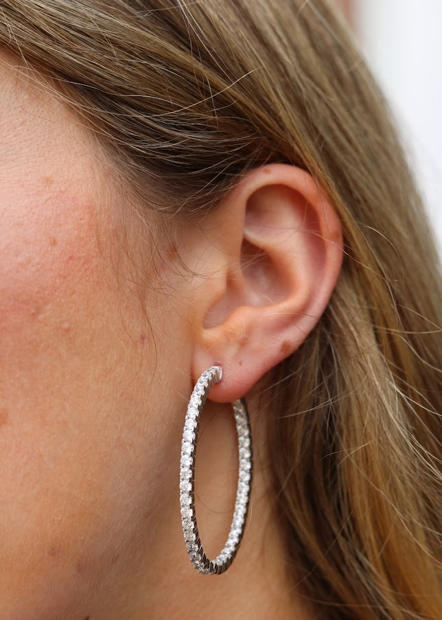 Classic Round Hoops Earrings