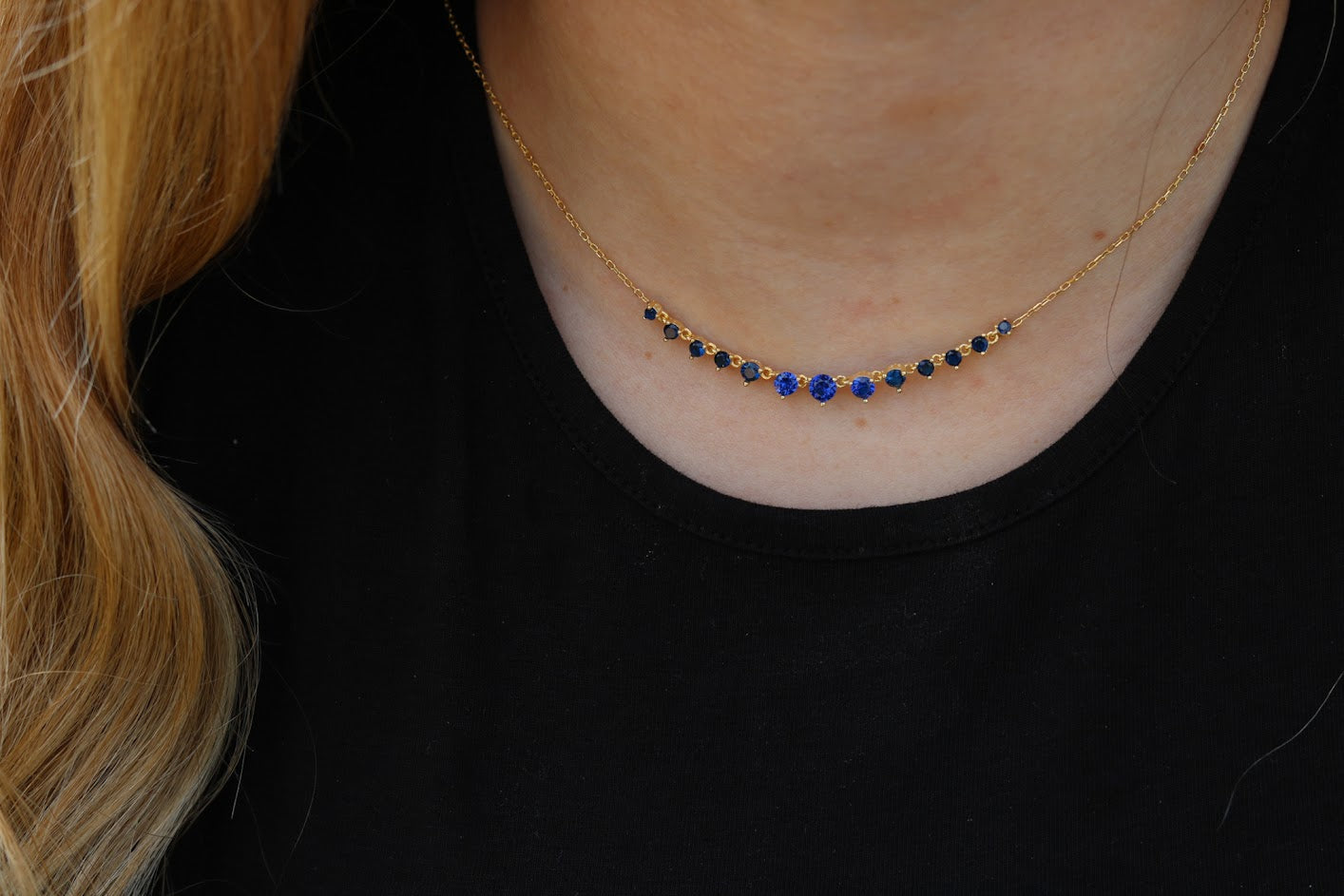 Graduating Colored Necklace