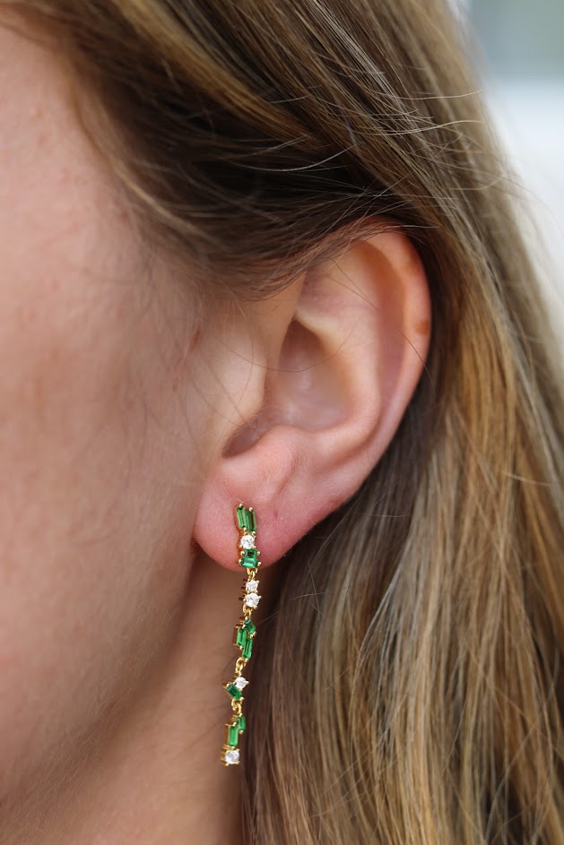 Dainty Color Drop Earrings