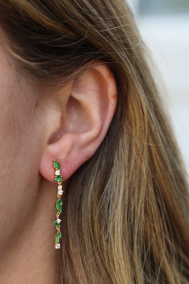 Dainty Color Drop Earrings