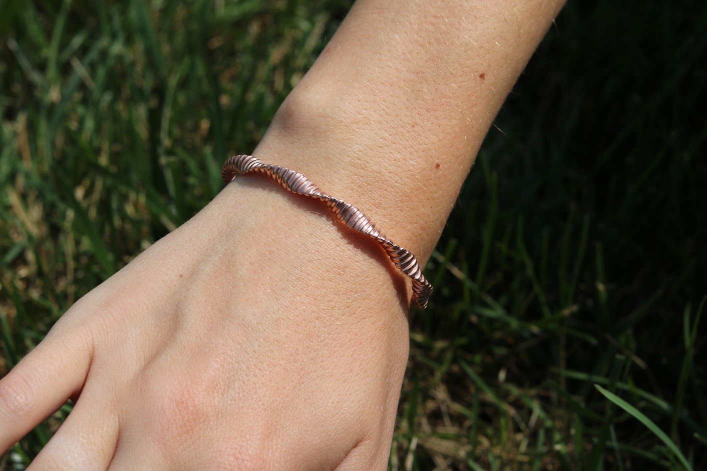 Swirled Italian Bangle