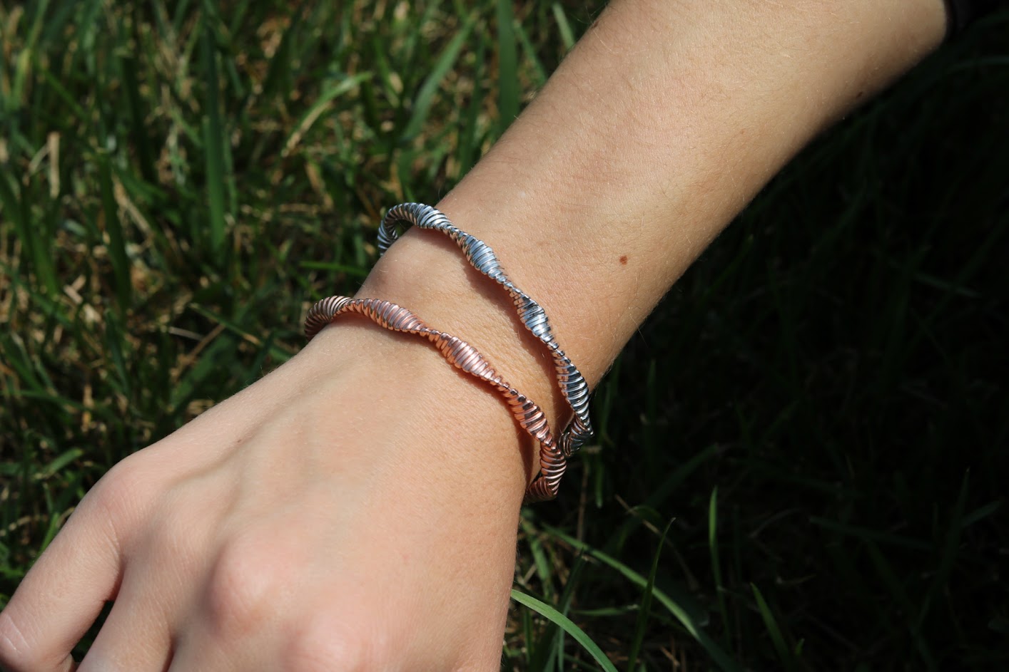 Swirled Italian Bangle