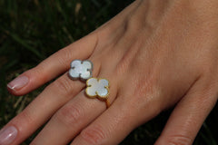 Single Clover Ring