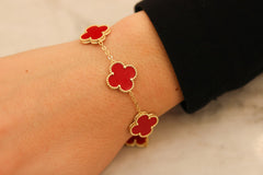 Classic Five Clover Bracelet
