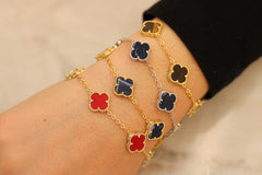 Five Small Clover Bracelet