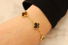 Five Small Clover Bracelet