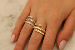 Teardrop Stackable Ring