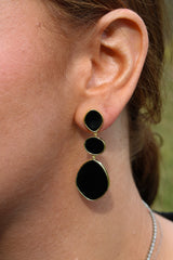 Colored Drop Earrings